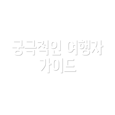 궁극적인 여행자 가이드