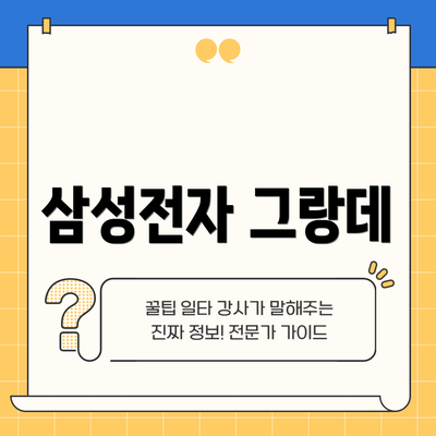 삼성전자 그랑데