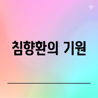 침향환의 기원