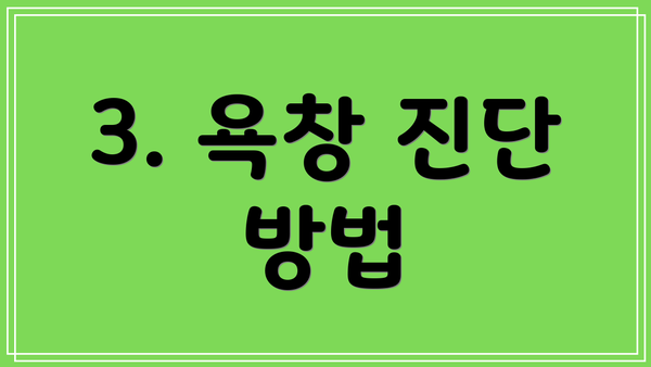 3. 욕창 진단 방법