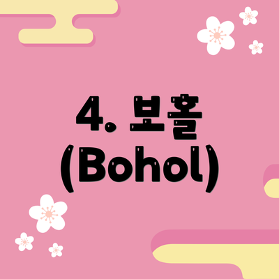 4. 보홀 (Bohol)