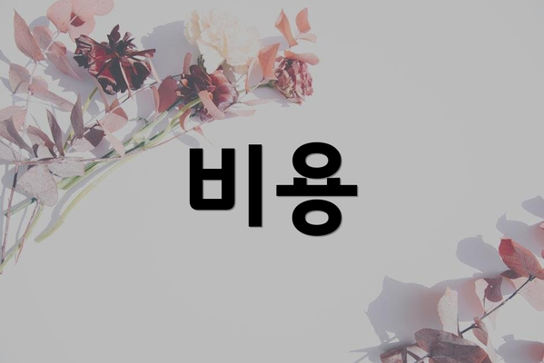 비용