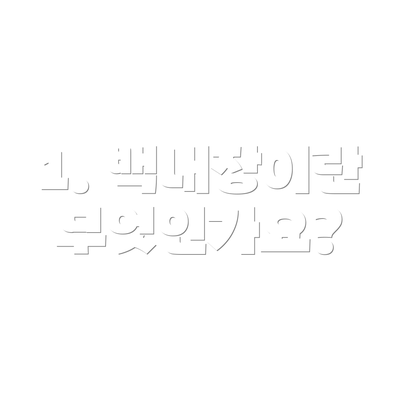 1. 백내장이란 무엇인가요?