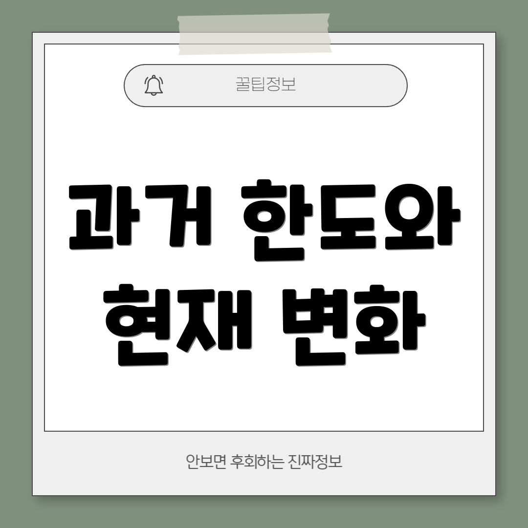 과거 한도와 현재 변화