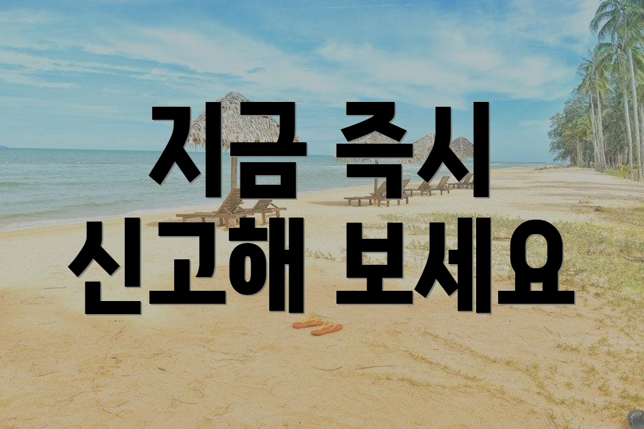 지금 즉시 신고해 보세요