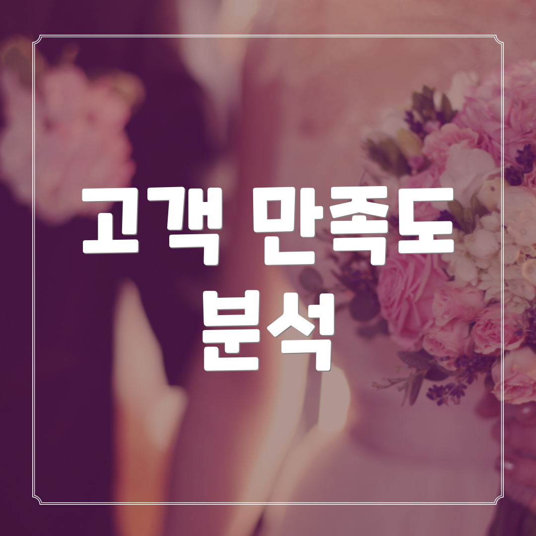 고객 만족도 분석