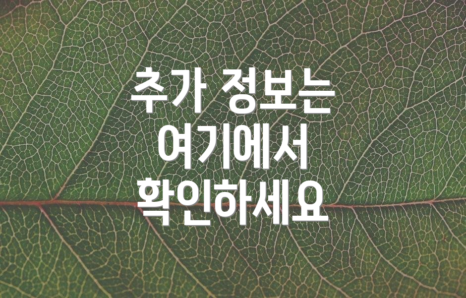 추가 정보는 여기에서 확인하세요