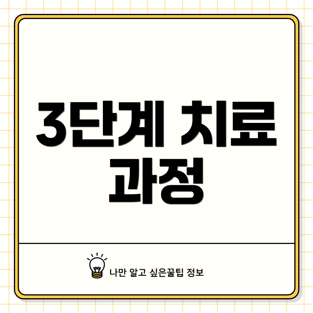 3단계 치료 과정